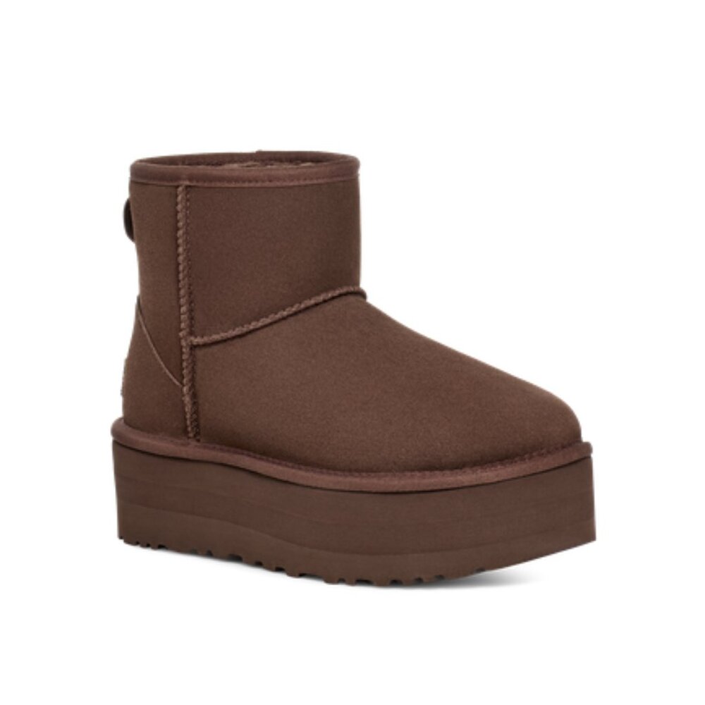 UGG Brown Platform Winter Boots